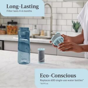 Contigo Clybourn 24-oz. Plastic FreeFlow Filter Water Bottle New